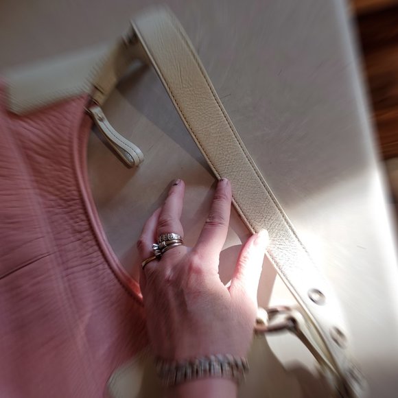 Euc Vintage Rare Coach Hampton Pink Leather Shoulder Bag Purse - Picture 10 of 14